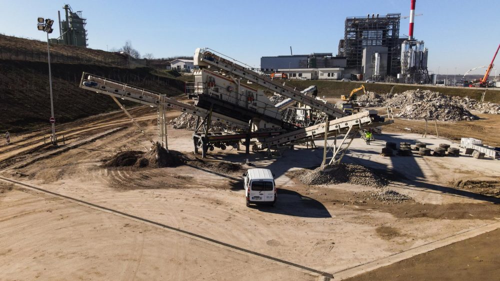 The Construction and Demolition Waste recycling facility started operations in August 17, 2021,  with a processing capacity of over 200,000 tons / year