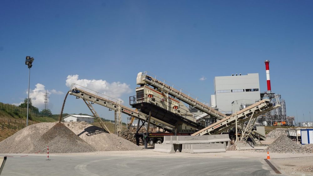 The Construction and Demolition Waste recycling facility started operations in August 17, 2021,  with a processing capacity of over 200,000 tons / year