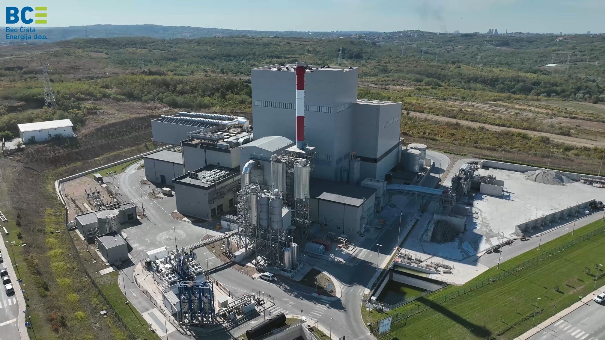 Vinča Resource Recovery Center Drone Footage October 2025