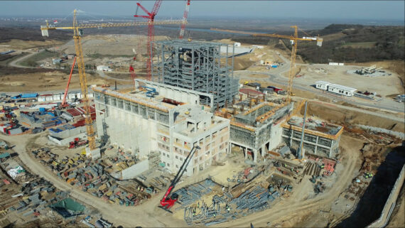 Drone View of Current Works 25032021