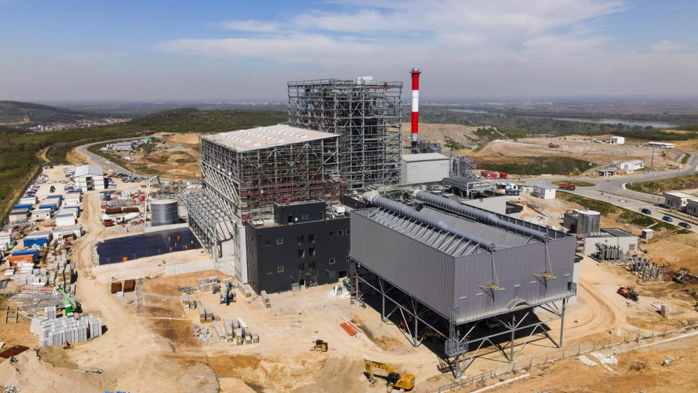 Construction of Energy-from-Waste facility is ongoing, equipment is delivered, 85% of works have been performed and works on energy plants for energy recovery are underway.