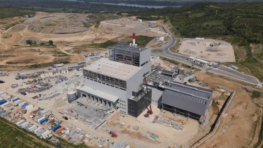 Construction of Energy-from-Waste facility is ongoing, equipment is delivered, 85% of works have been performed and works on energy plants for energy recovery are underway.