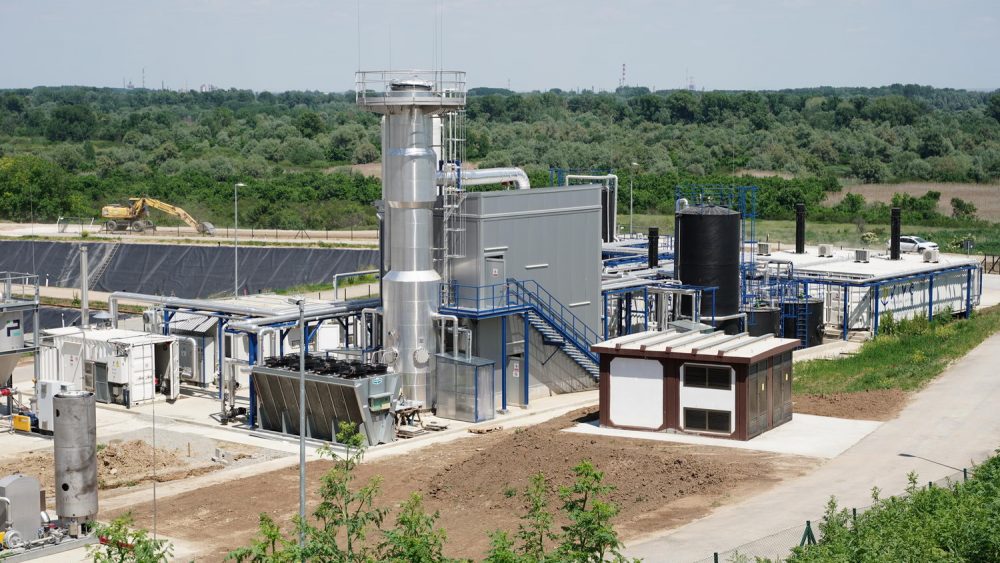 A leachate treatment plant will be put into operation soon to which leachate will be conveyed through a network of pipes and canals, and after treatment it will be discharged into the Osljanski stream, so clean water will flow into the international waterway of the Danube River. Leachate will be treated by reverse osmosis technology.