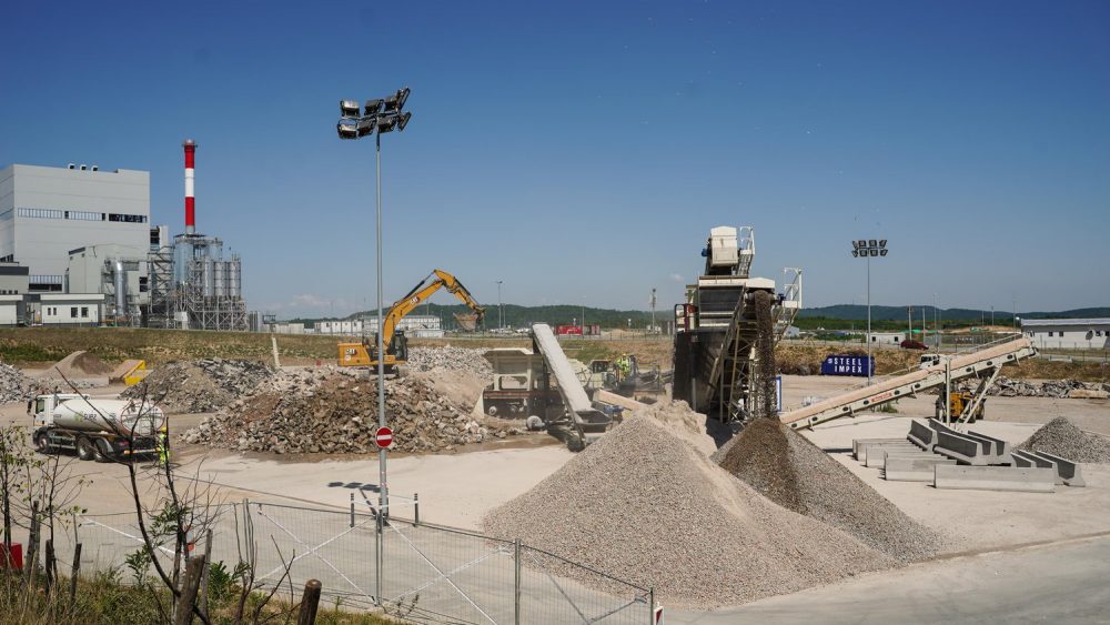 The Construction and Demolition Waste recycling facility started operations in August 17, 2021,  with a processing capacity of over 200,000 tons / year